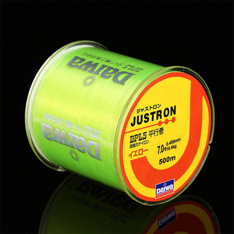 Nylon Fishing Line 500M Japanese Durable Fluorocarbon Sea Fishing Line 0.4-8.0 Super Strong Monofilament Thread Bulk Spool